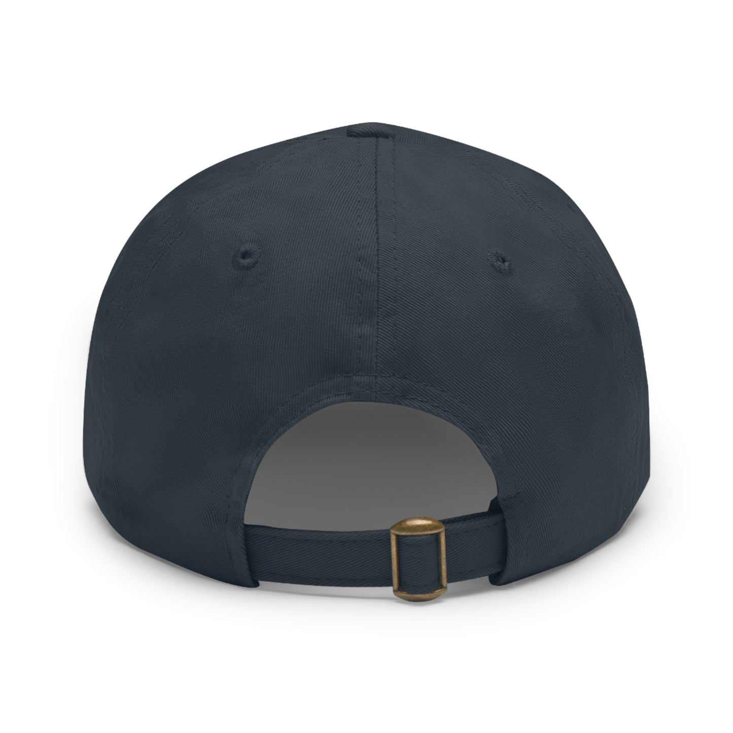 Arte Vert Mountain Sunrise Dad Hat with Leather Patch - Minimal Nature Design