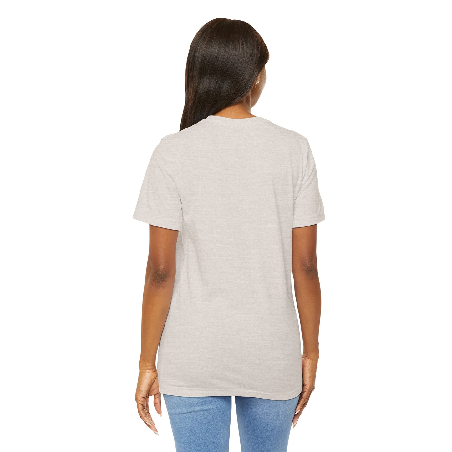 Earthbound Woman Tee – Botanical Line Art Drawing, Spiritual Nude Design | Arte Vert Designs