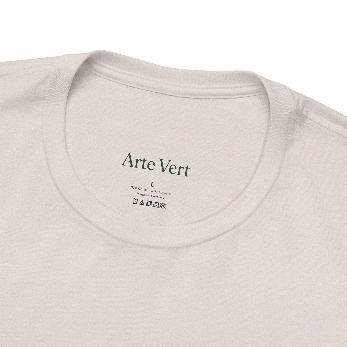 Earthbound Woman Tee – Botanical Line Art Drawing, Spiritual Nude Design | Arte Vert Designs