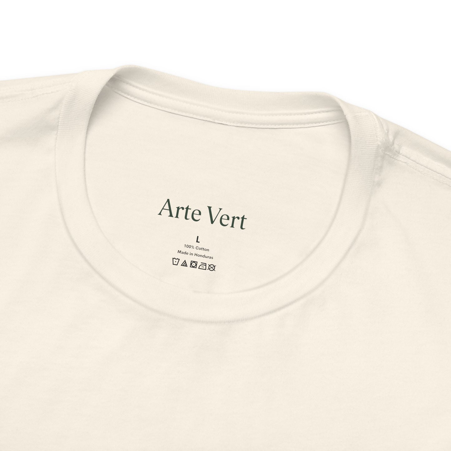 Earthbound Woman Tee – Botanical Line Art Drawing, Spiritual Nude Design | Arte Vert Designs