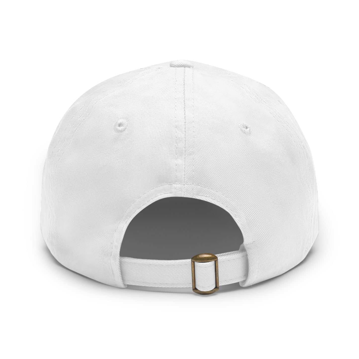 Arte Vert Mountain Sunrise Dad Hat with Leather Patch - Minimal Nature Design