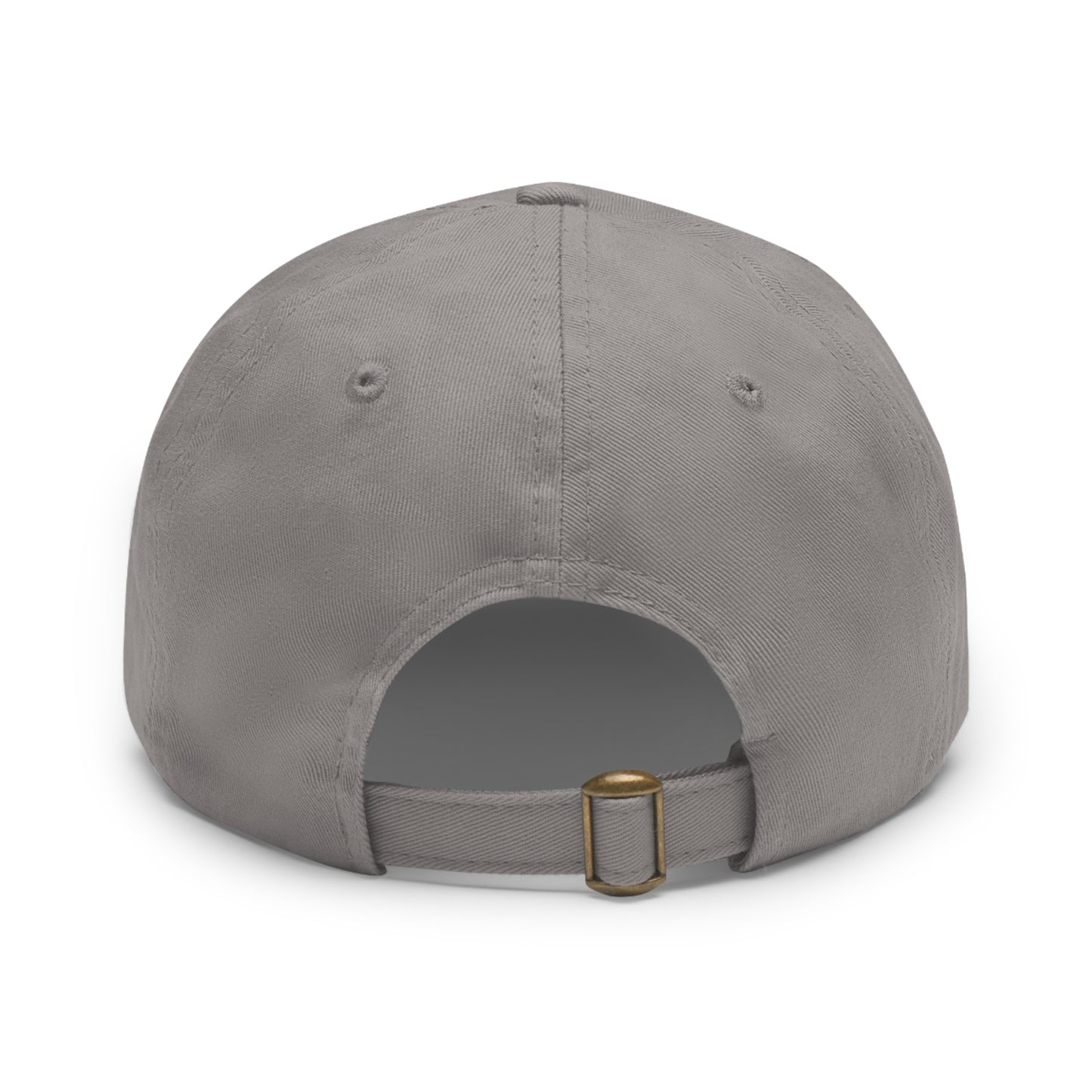 Arte Vert Mountain Sunrise Dad Hat with Leather Patch - Minimal Nature Design