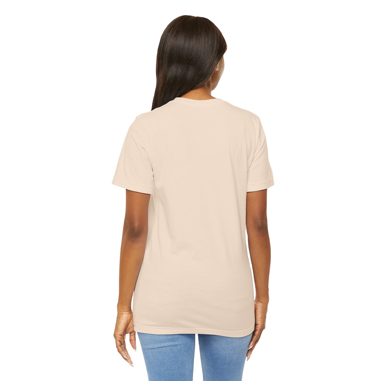 Earthbound Woman Tee – Botanical Line Art Drawing, Spiritual Nude Design | Arte Vert Designs