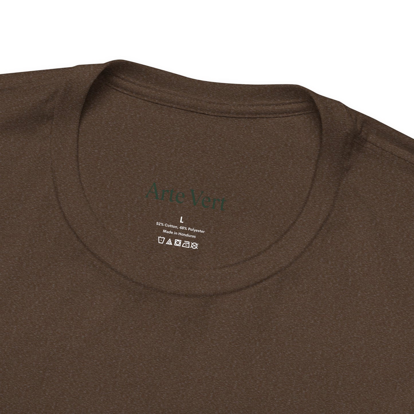 Root Connection Tee – One-Line Hands & Roots Drawing, Spiritual Nature Art | Arte Vert Designs