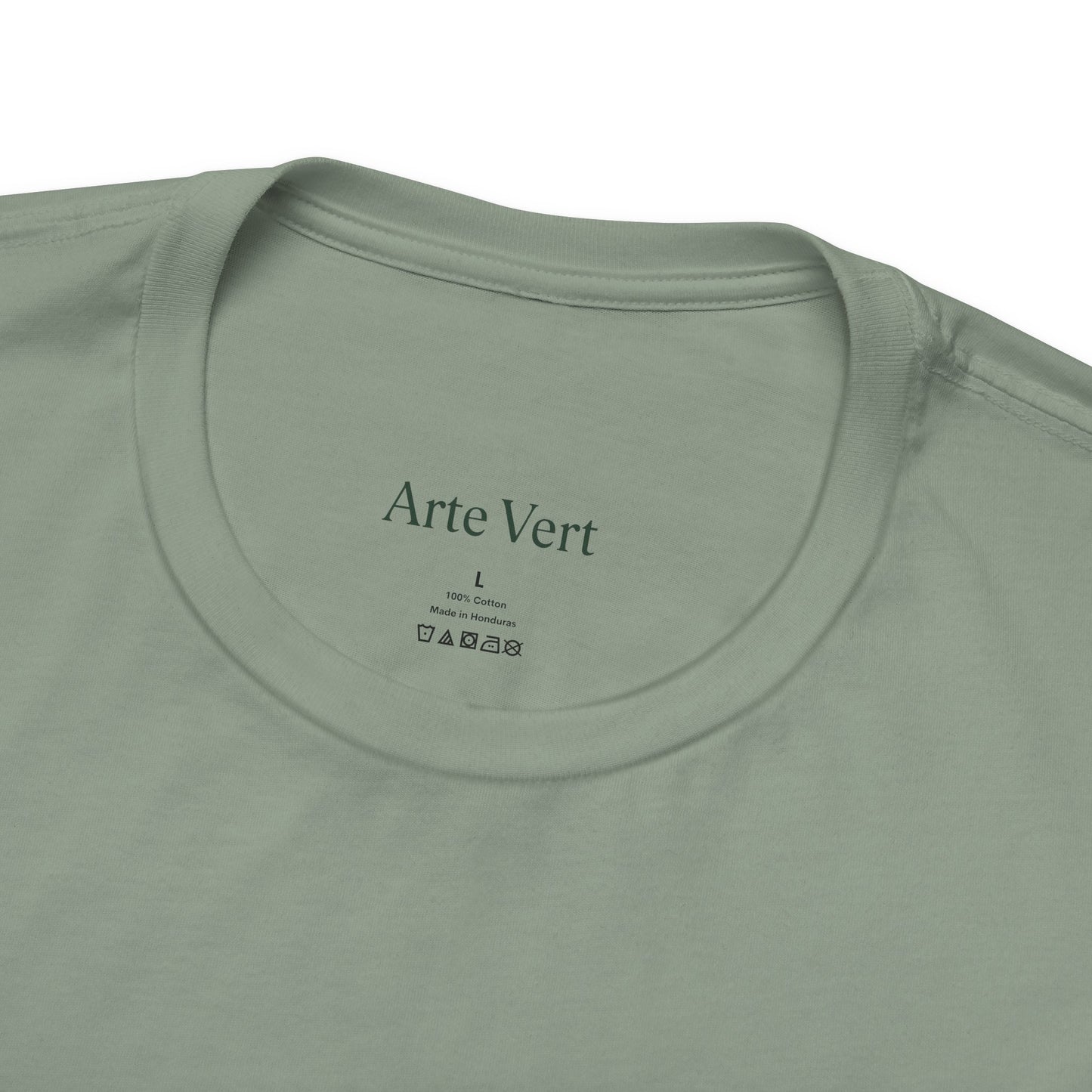 Earth in Bloom Tee – Minimalist One-Line Planet Wrapped in Vines | Arte Vert Designs