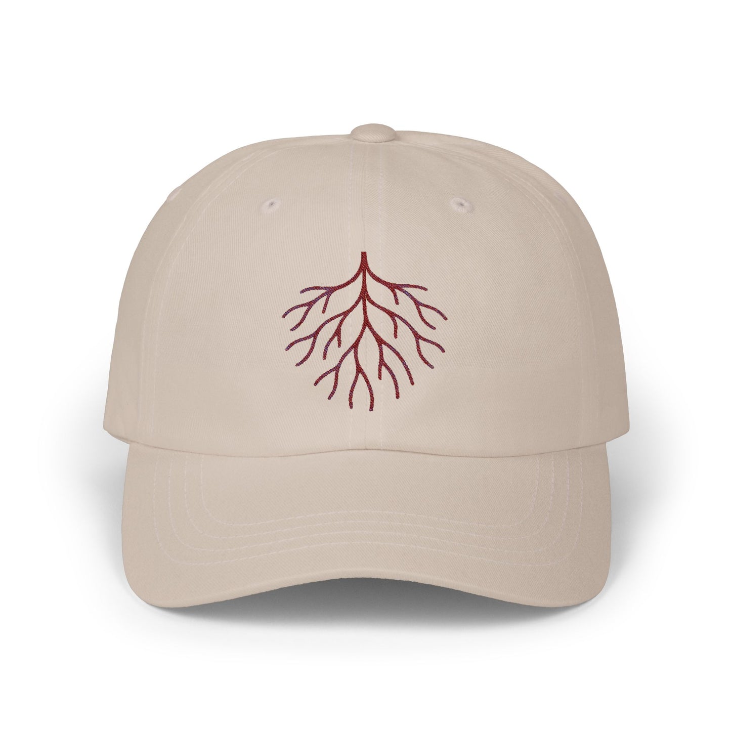 “Rootline” – Minimalist Tree Roots Symbol
