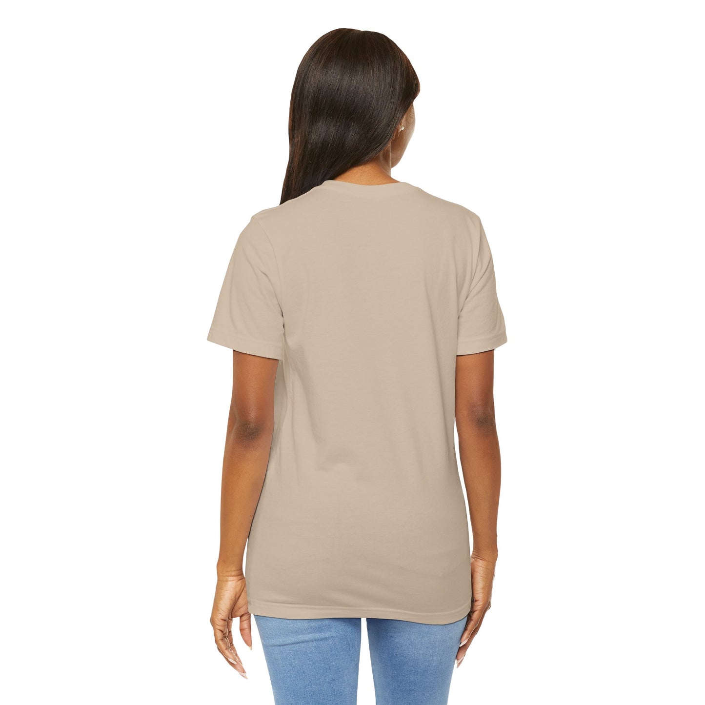 Earthbound Woman Tee – Botanical Line Art Drawing, Spiritual Nude Design | Arte Vert Designs
