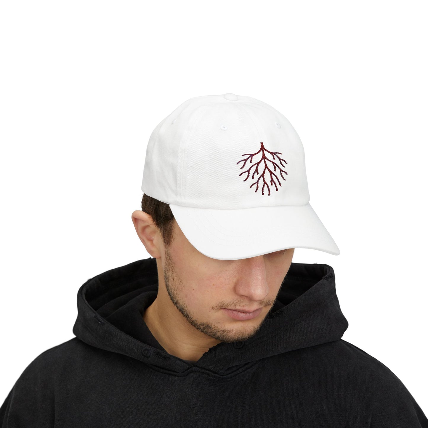 “Rootline” – Minimalist Tree Roots Symbol