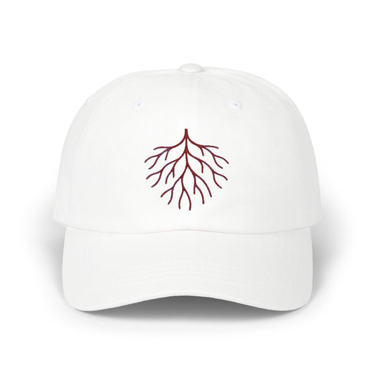 “Rootline” – Minimalist Tree Roots Symbol