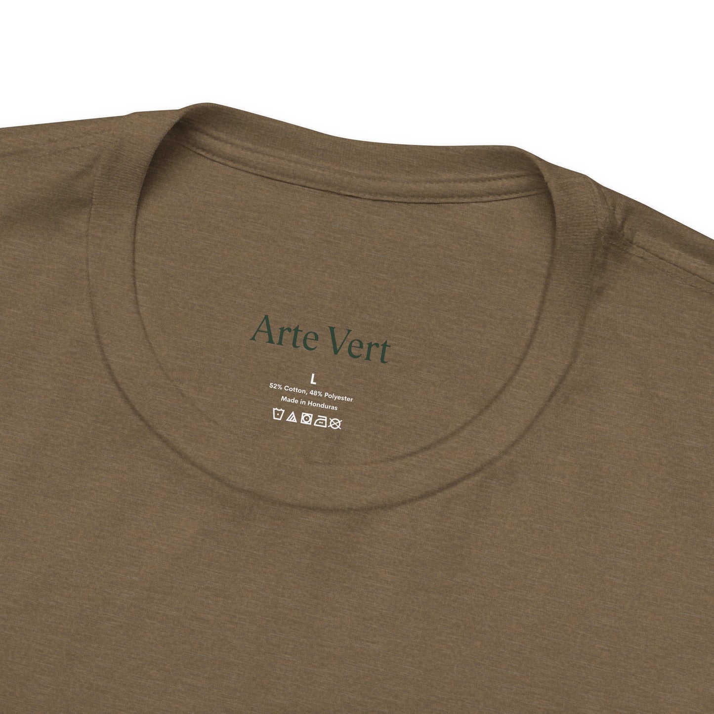 Root Connection Tee – One-Line Hands & Roots Drawing, Spiritual Nature Art | Arte Vert Designs